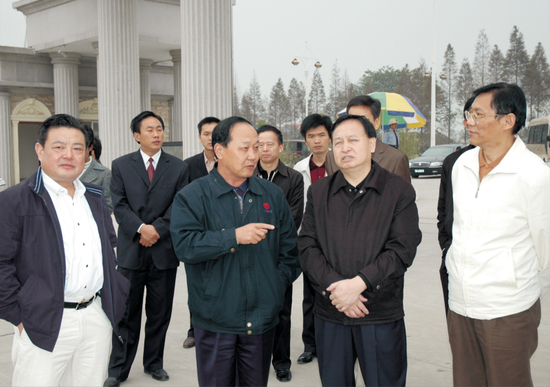 湖北省省長羅清泉一行來公司調(diào)研